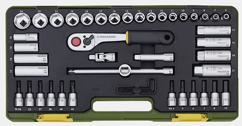 PROXXON Steckschlüsselsatz 3/8" 47-teilig