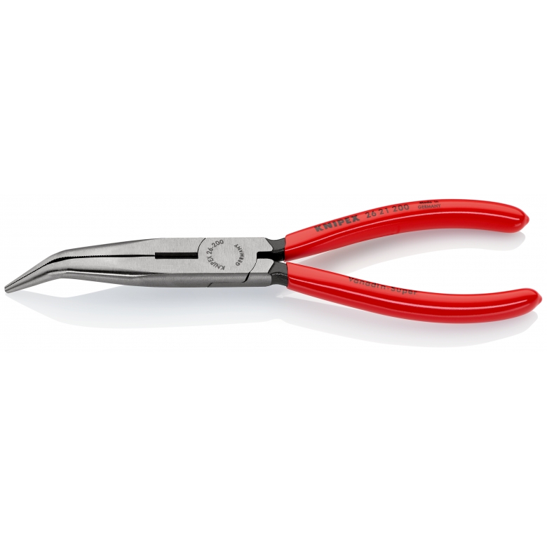 KNIPEX Storchschnabelzange rot (Flachrund)