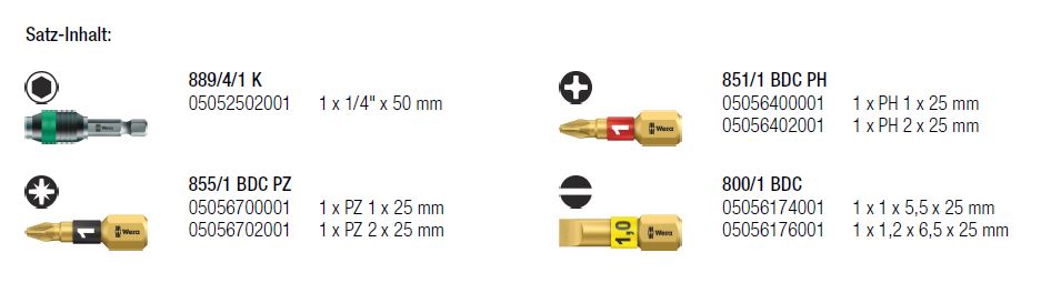 WERA Bit-Check 7 Diamond