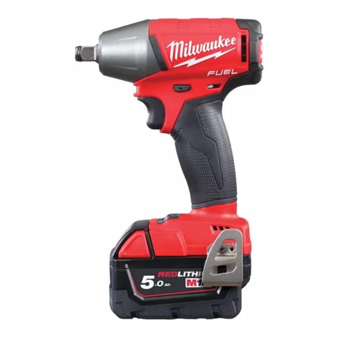 Milwaukee 1/2" Vierkant-Akku- Schlagschrauber mit Sprengring M18 FIWF12-502X