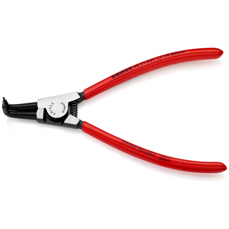 KNIPEX Sicherungszange für Außenringe, rechtwinkelig gebogen