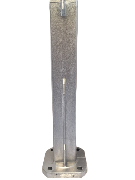 Alu-Aufsteck-Dübelkonsole für Hauptpfahl 60 mm