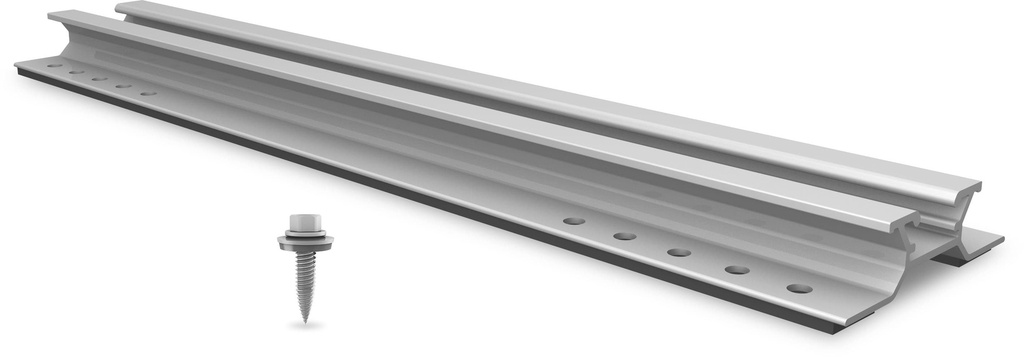 K2 MiniRail Set (Schiene inkl. Gewindeformende Schrauben 6x25 2002341 