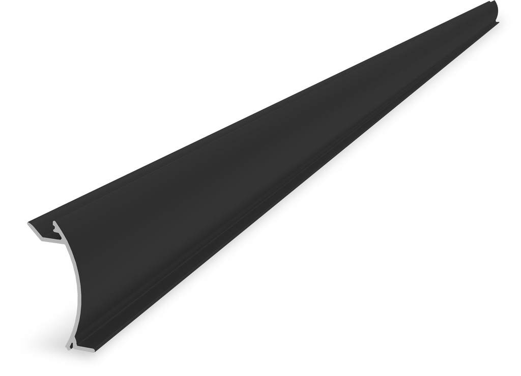 K2 InsertionRail 2.0 Cover 30; 2,85 m BLACK