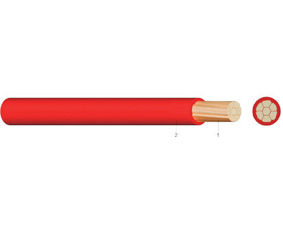 PVC-Verdrahtungsleitung H07-K (Yf) einfärbig, 1m 12000008933