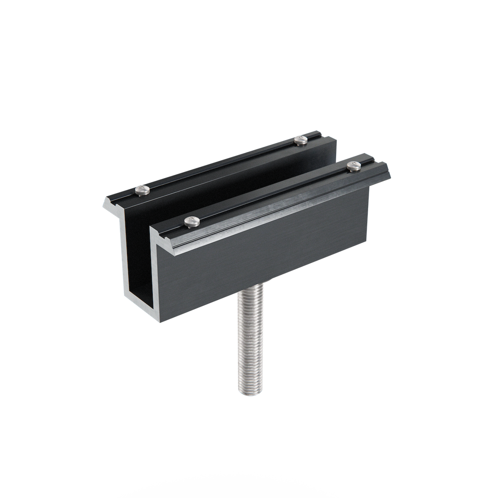 Alumero Mittelklemme SCHWARZ