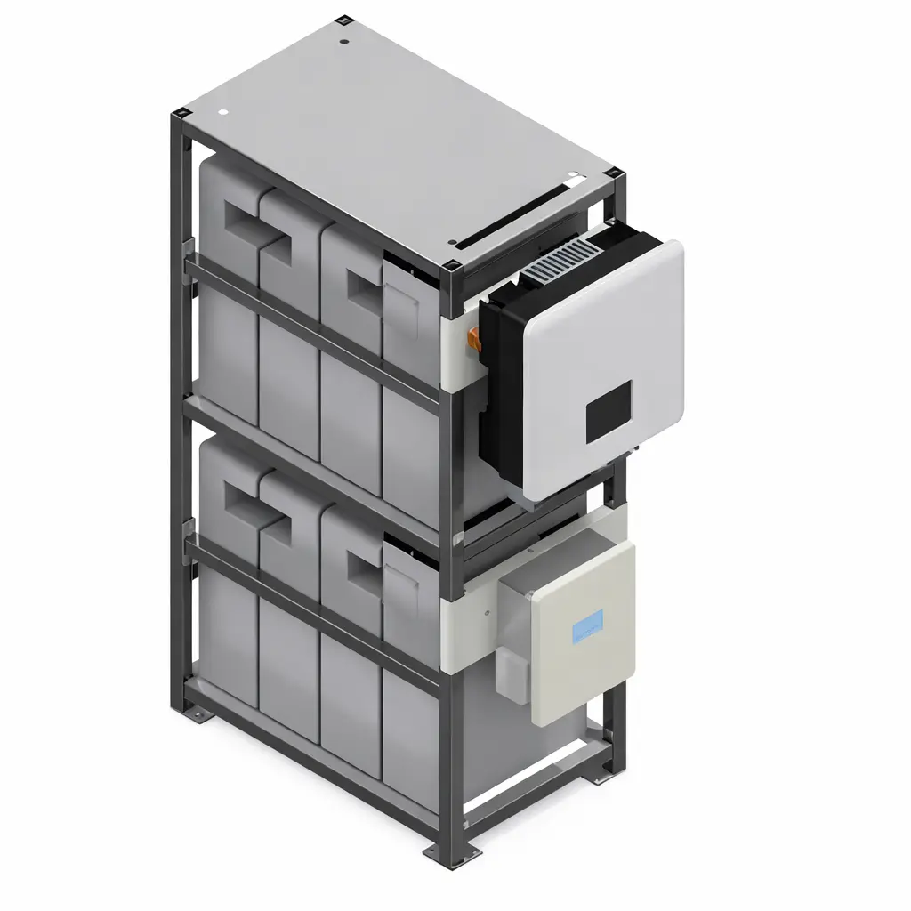 SOLAX Rack für 8 Stk. T58  