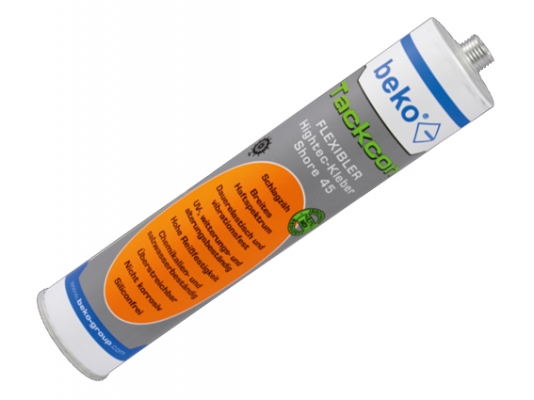 Klebe- und Dichtstoff Gecko 310 ml grau