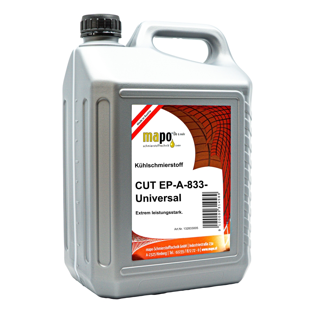 Kühlmittel 5 Liter minerölhaltig, wassermischbar,  Cut EP-A-846-M