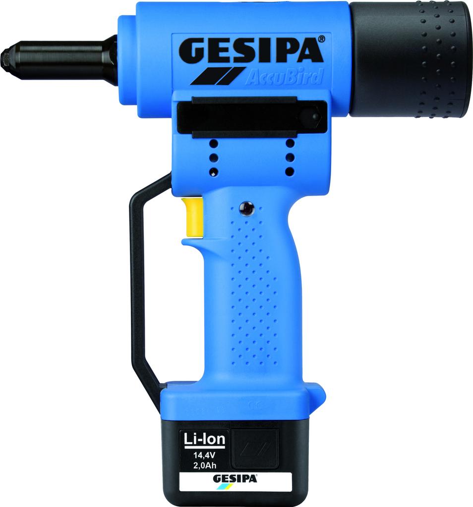 Gesipa Accubird Nietpistole  Li-Ion  mit 1 Akku 14,4V 2,0Ah im Koffer