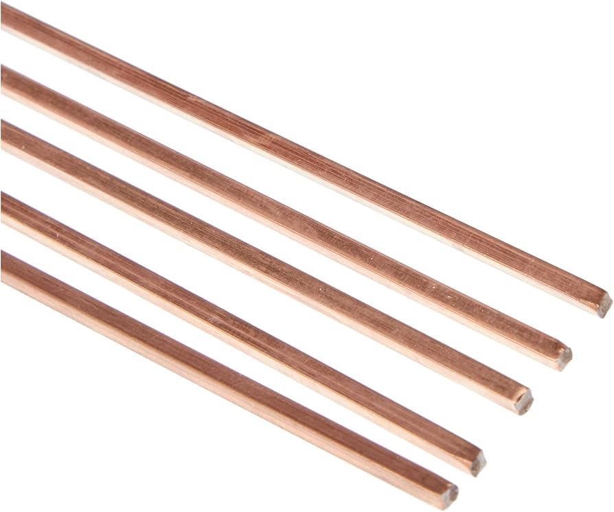 Rothenberger Schweißstäbe Hartlot S2  2mmx500mm, vierkant, Schmelzbereich 710-820Grad