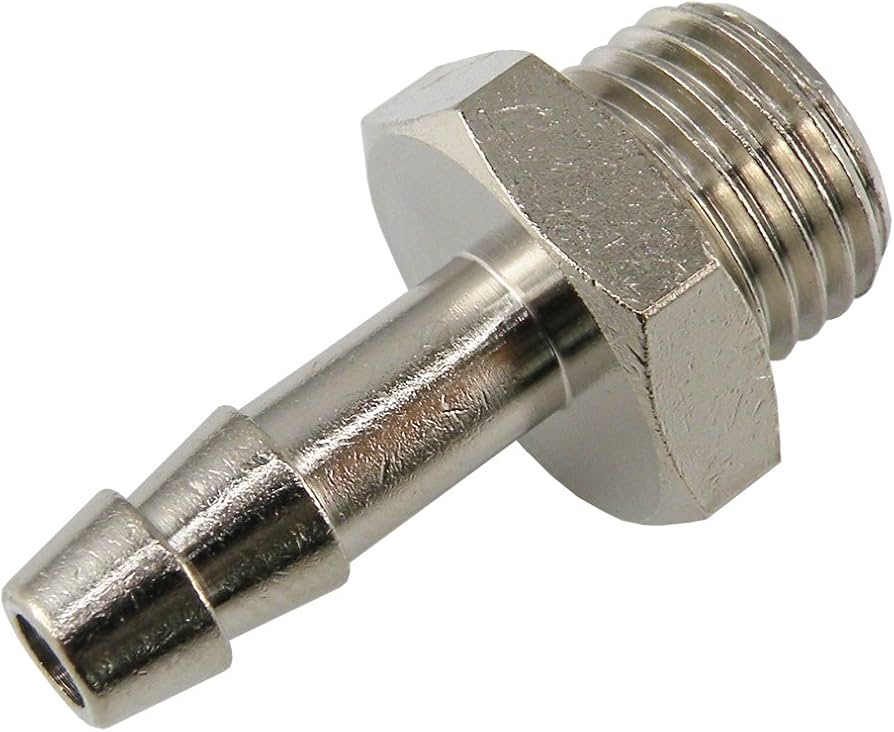 Einschraubtülle Stahl 1/2  Zoll Außengewinde 6mm