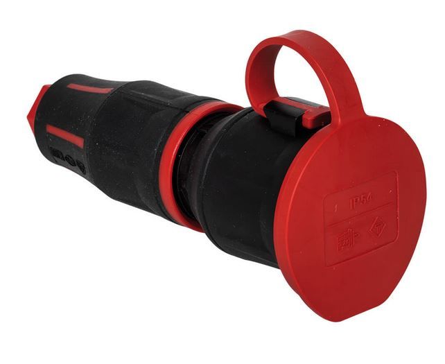 Vollgummikupplung 240V  IP44 mit Deckel Top-Taurus2