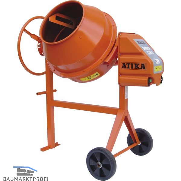 Betonmischer Atika Comet 130 400V, 650 Watt, IP45