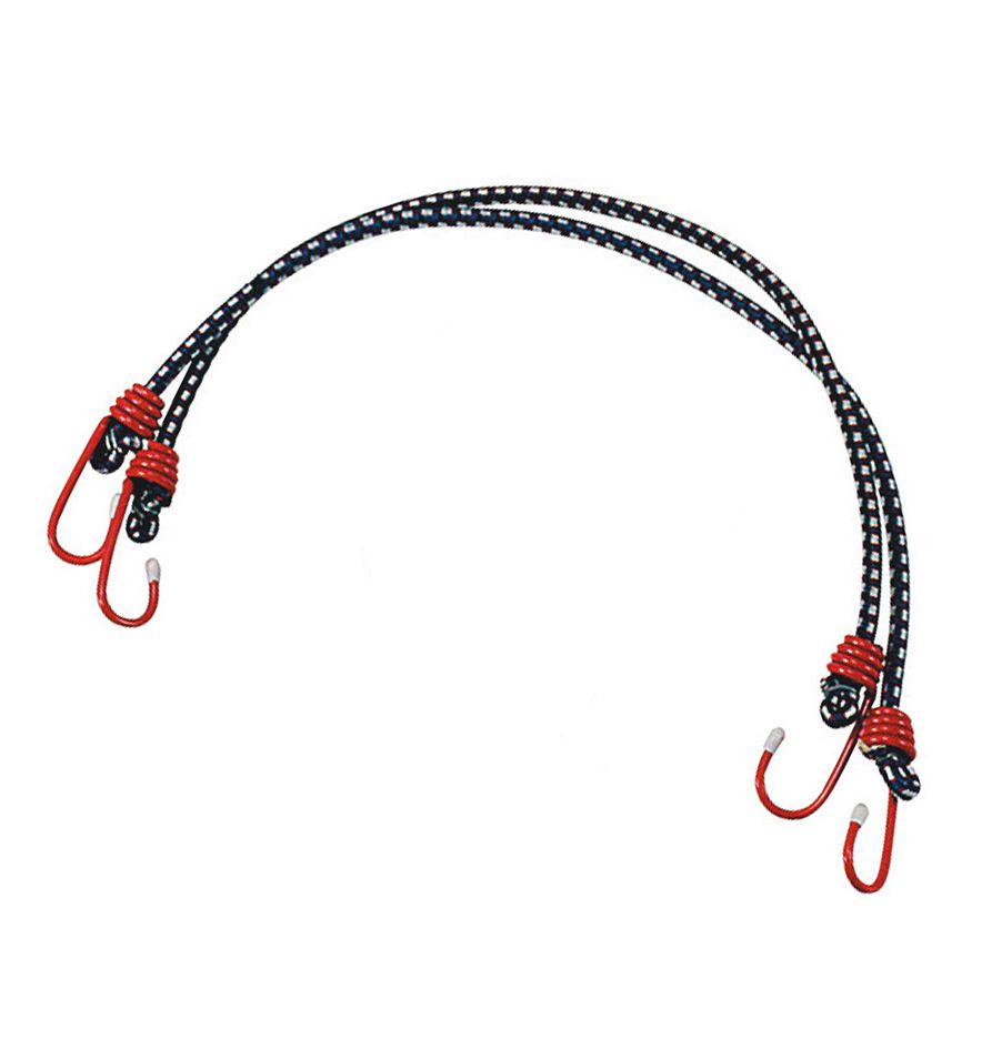 Gepäckstrippe 80cm, 2 Stk. SB-Pack, Kautschuk 9mm