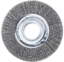 Lessmann Rundbürste 178x35mm gewellt  0,30 Stahldraht