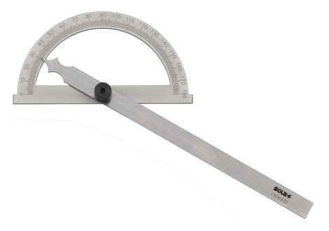 Sola Winkelmesser Gradbogen 150mm mit Feststellschraube 200mm GR 200