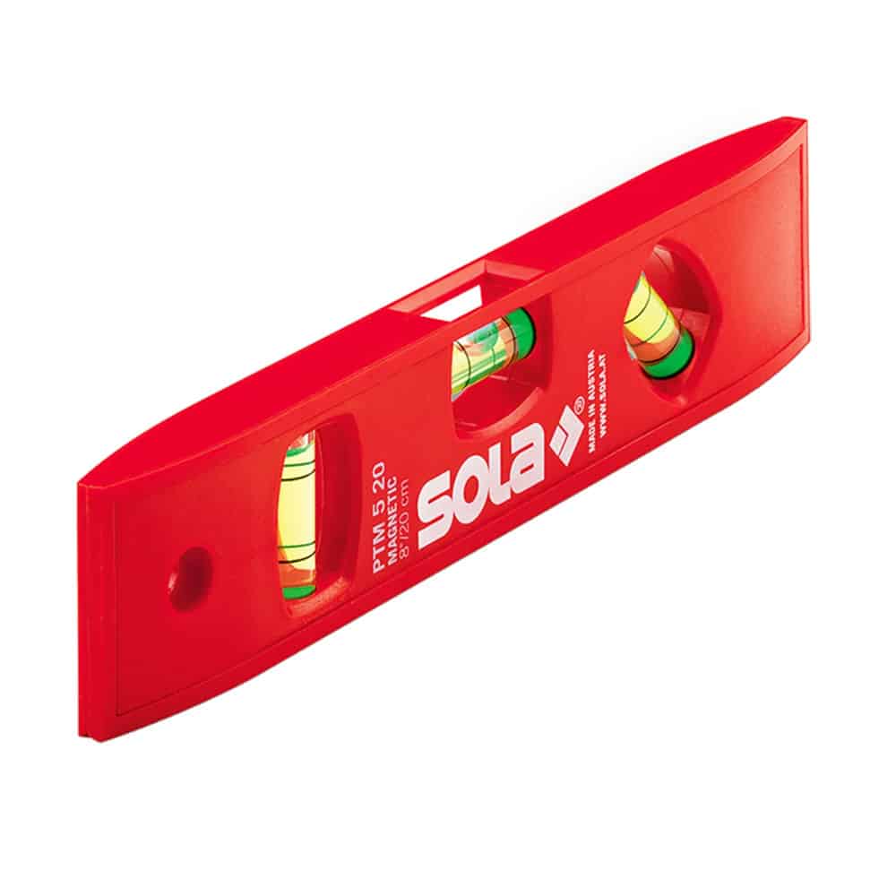 Sola Wasserwaage Torpedo mit Magnet PTM 5  20cm