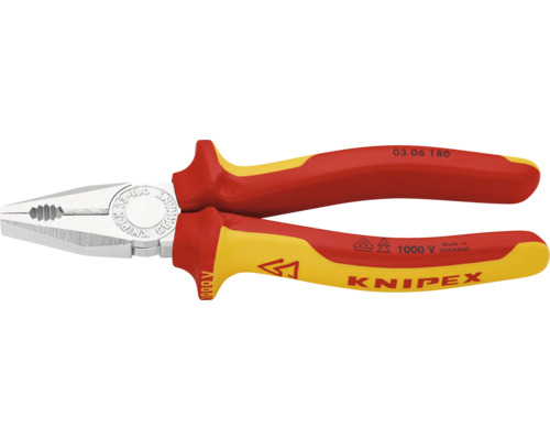 Knipex Kombizange Mehrkomponentengriff 180mm