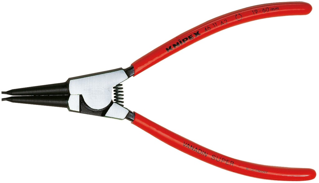 Knipex Sicherungsringzange außen für Wellen gerade 19-60mm