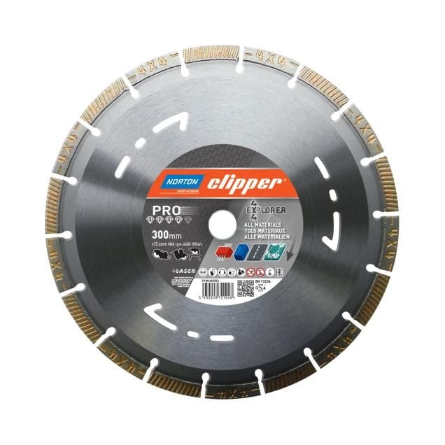Norton Diamant Trennscheibe 230mm Clipper 4x4 Explorer
