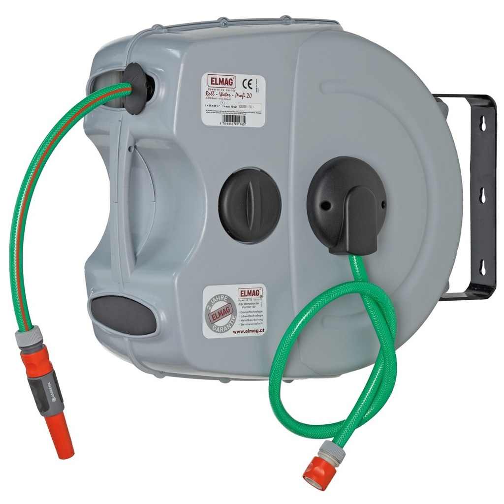 Elmag Wasserschlauchaufroller Rollwater Mega 20/16 20 Meter 16mm