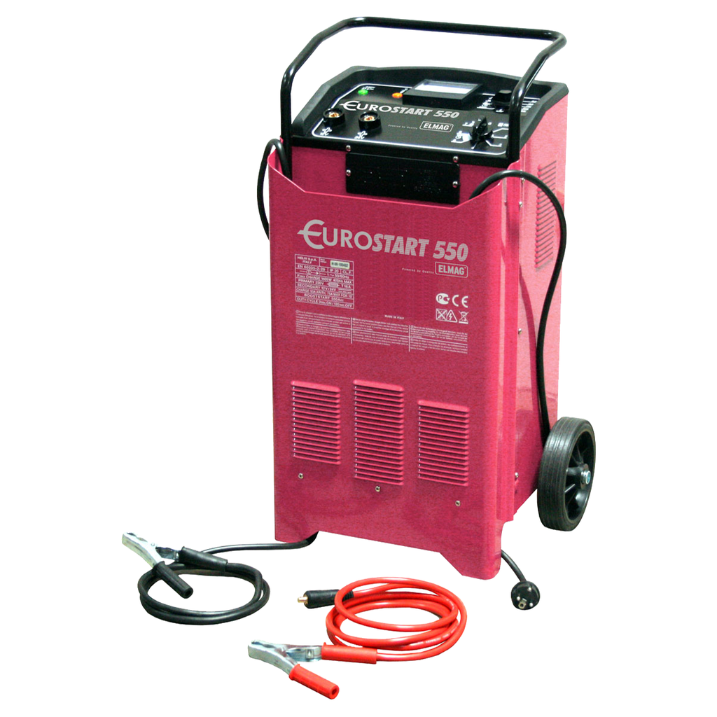 Elmag Lade-Startgerät Eurostart 550 12+24V   Max.60Ah Max.350Ah Elmag