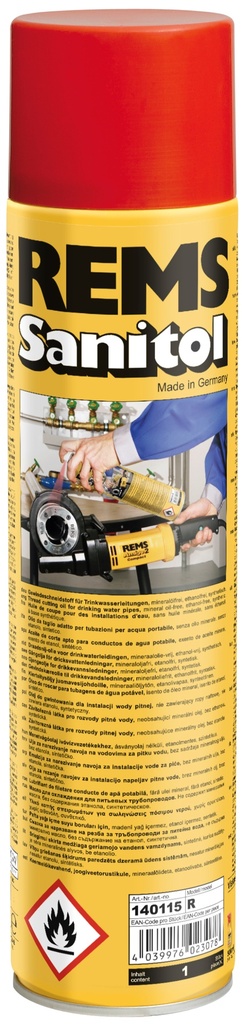 Rems Gewindeschneidspray Sanitol 600ml synthetisch