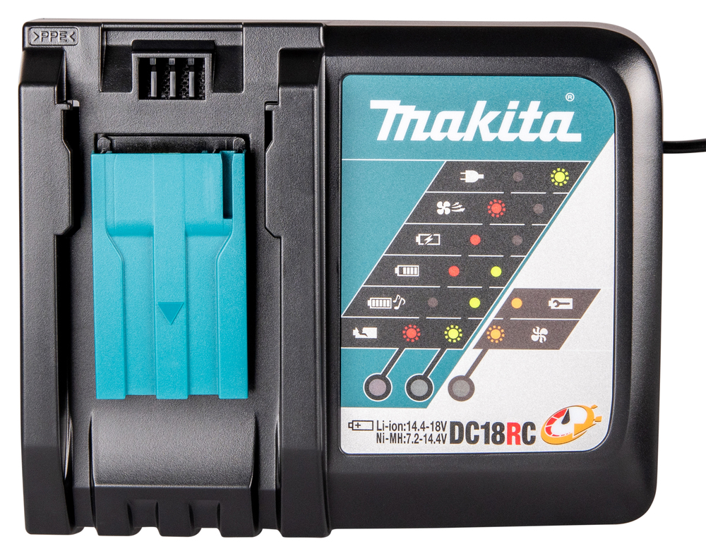 Makita Akku Ladegerät DC18RC Li-Ion  bis 18 Volt