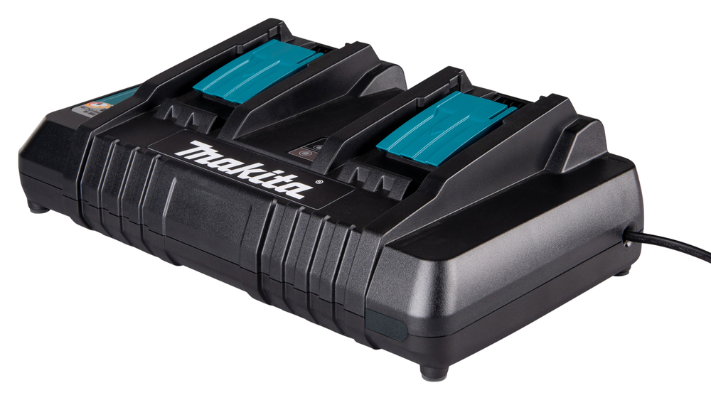 Makita Akku Doppel-Ladegerät DC18RD  +Usb 14,4-18 Volt