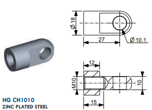 Auge M10 HGCH10-10