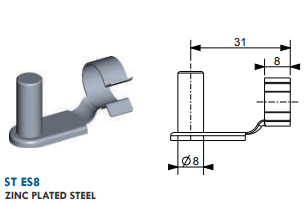 Bolzen STES 8
