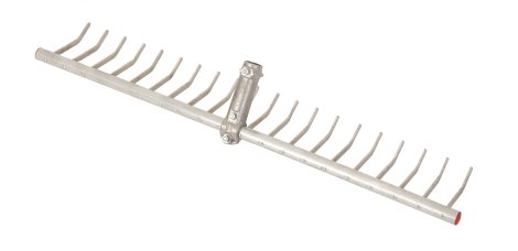 Alu Rasenrechen ohne Stiel mit 20 Zinken; 72cm