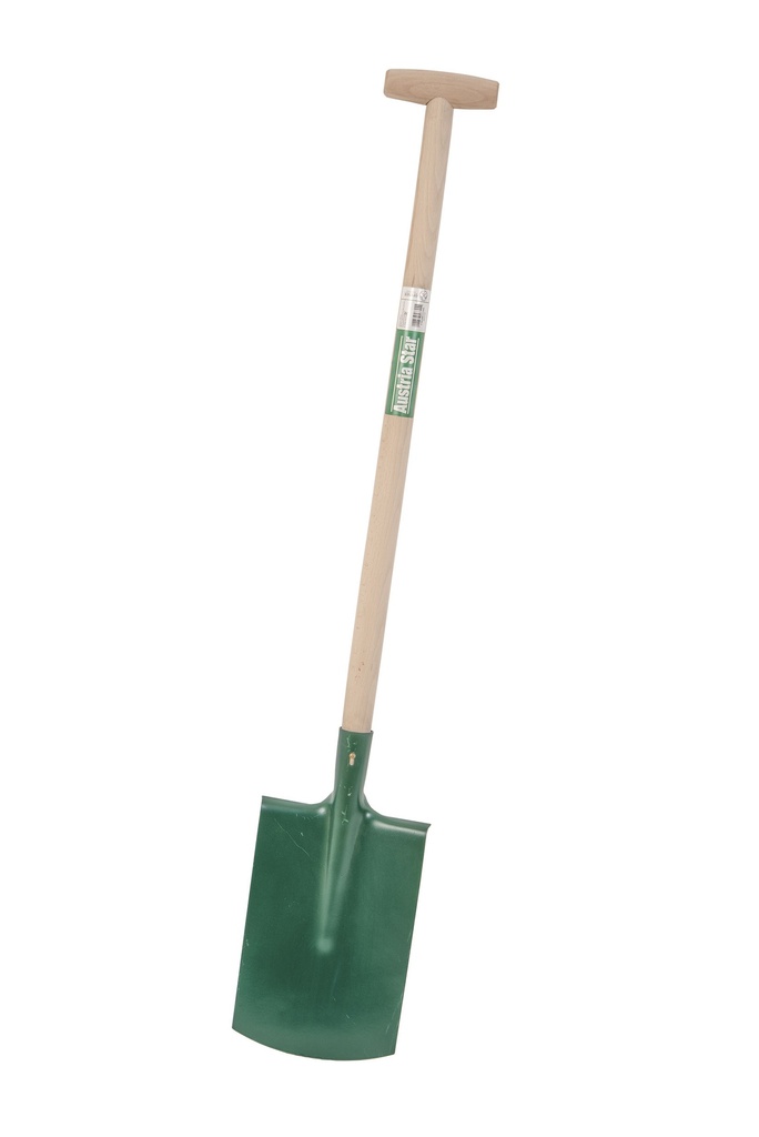 Gartenspaten Austria Star lackiert mit Stiel