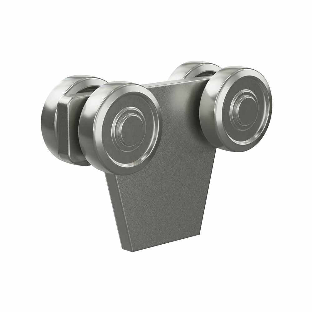 MEA Doppelrolle Nr.5 verzinkt zum Anschweißen