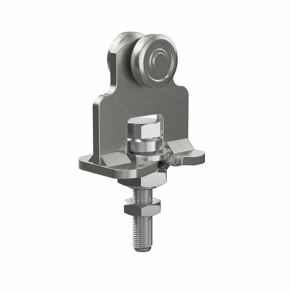 MEA Einfachrolle verzinktNr.2 Schraube drehbar