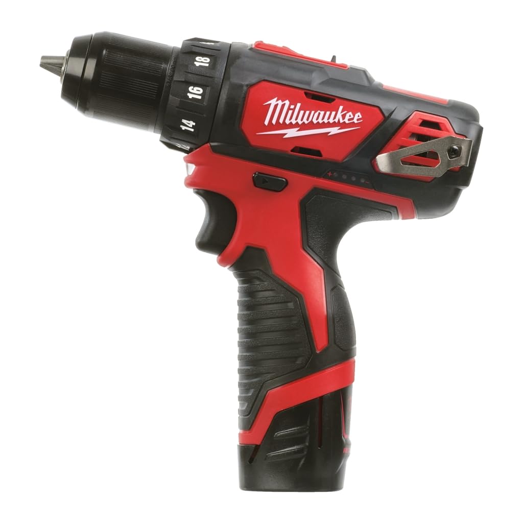 Milwaukee Akku Bohrschrauber M12BDD-201C  2,0 Li-Ion, -10mm  -30Nm