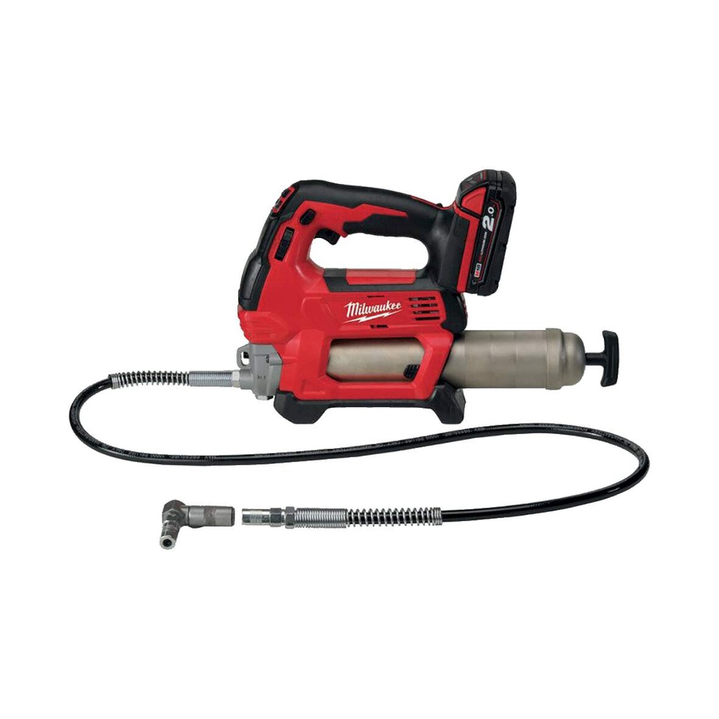 Milwaukee Akku Fettpresse M18GG-201C  1Akku 2Ah