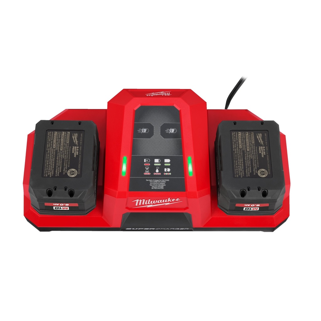 Milwaukee Akku Doppel-Ladegerät M18DBSC