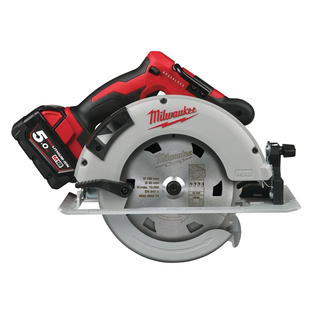 Milwaukee Akku Handkreissäge M18BLCS66-502X  5.0 Ah Li-Ion