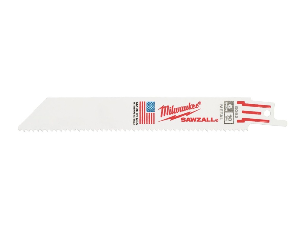 Milwaukee Sägeblätter 150mm  Zahnteilung 1,4mm  Metall  VE5