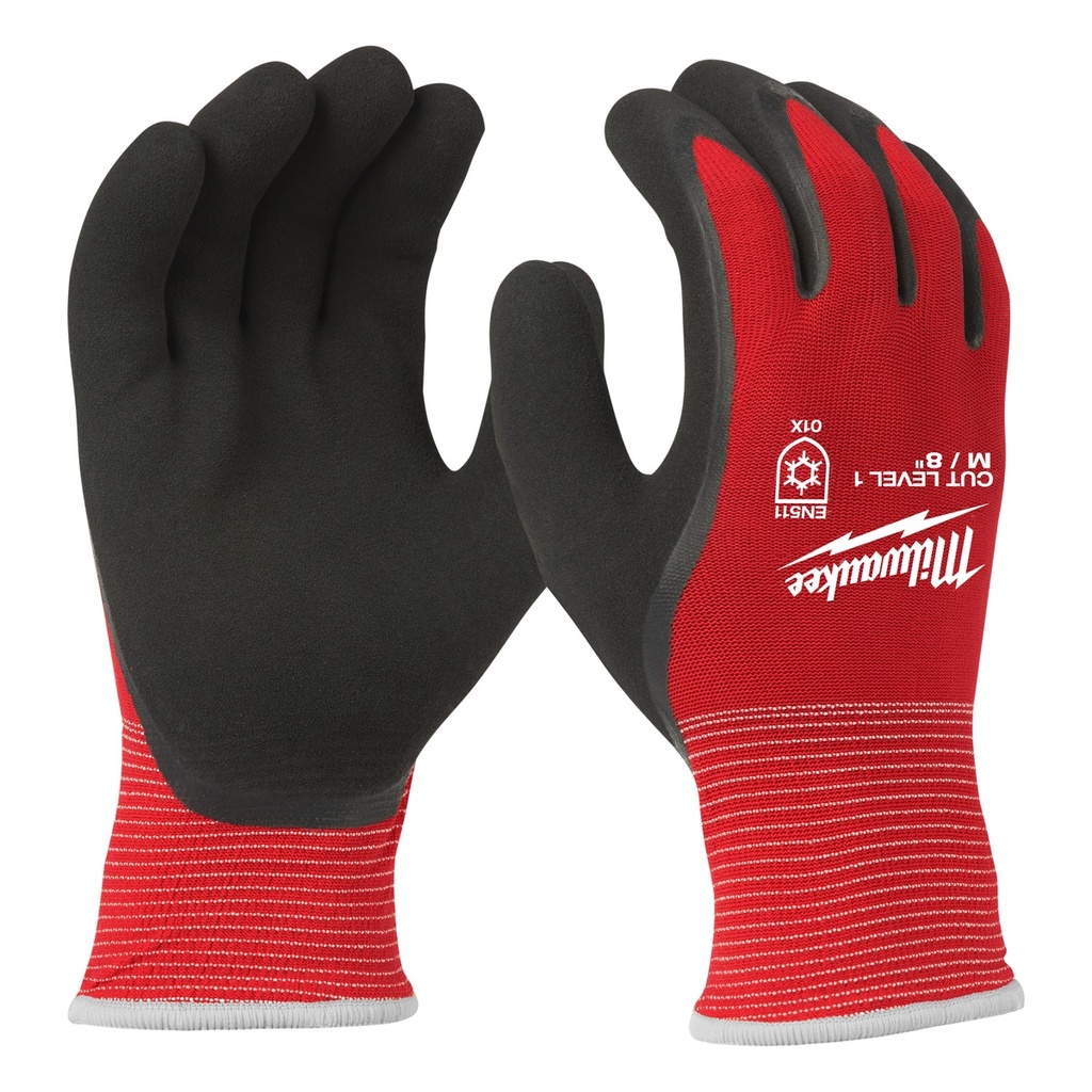 Milwaukee Arbeitshandschuhe Gr.9 (L), leichter Schnittschutz 3121A, Smartswipe