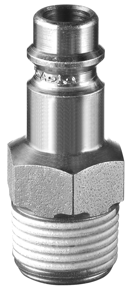 Stecknippel Stahl Außengewinde 1/2 Zoll