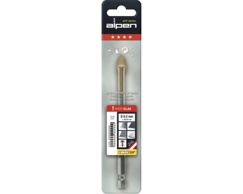 Alpen Glasbohrer 5mm