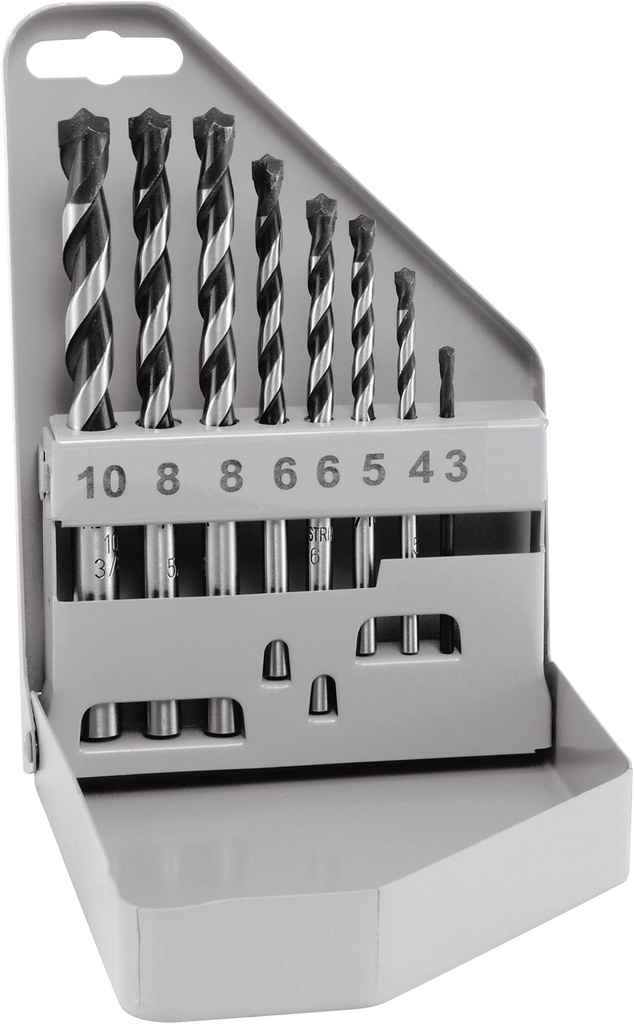 Alpen 8-tlg. Betonbohrersatz 3-10 PKSB 8