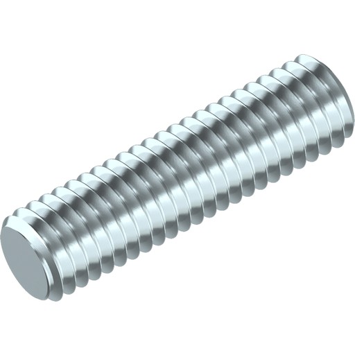 Gewindestange M 8 G.8.8 verzinkt.  DIN 976