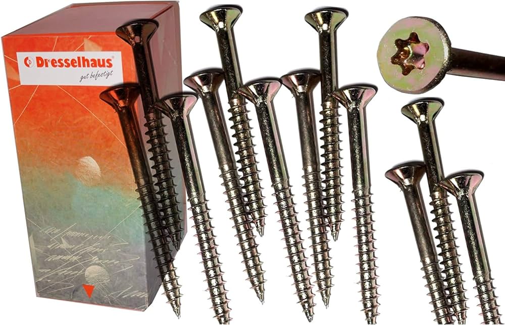 Torx-Schrauben verzinkt TG 5.0/ 50 Tx25