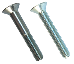 Senkschrauben 7991 8.8 mit  ISK 16/40 verzinkt