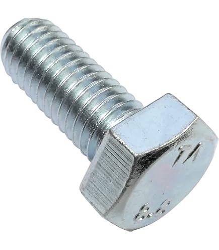 Stahlschrauben 933 Güte 8.8 verzinkt 10/ 50