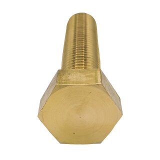 Stahlschrauben 933 Güte 8.8 12/50 messing